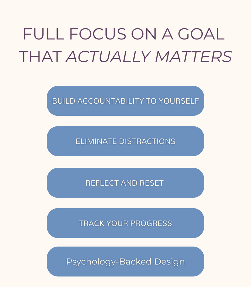 full focus goal book